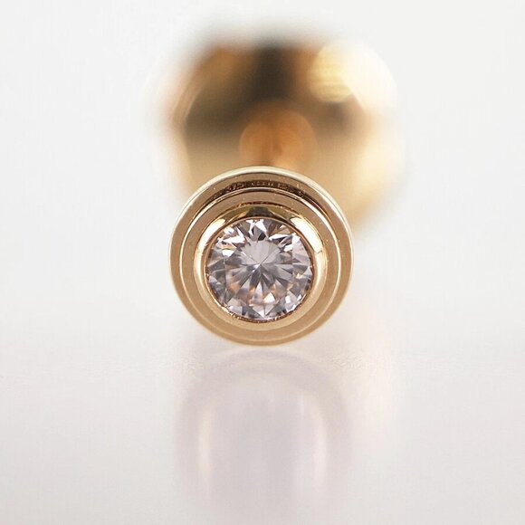 CARTIER Damour XS Rose gold Earring - Picture 4 of 10